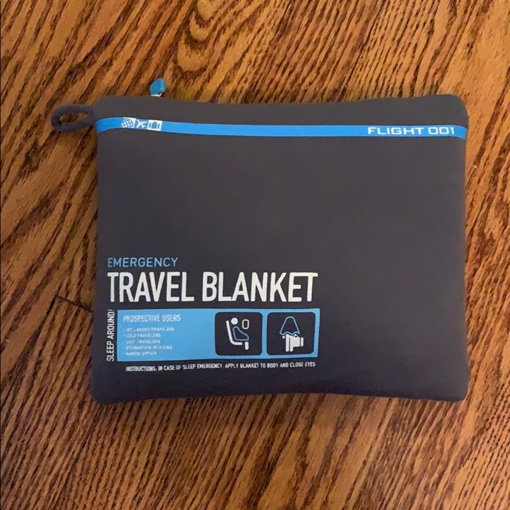 Flight 001 Travel Blanket